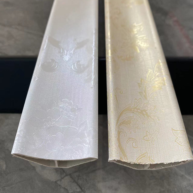 별장 장식적 라인은 PVC 스커팅 보드 500g/M에 바닥을 깔아 박판이 됩니다