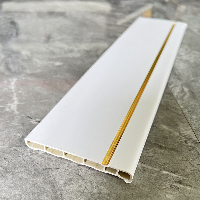 150mm 방수 PVC 스커팅 보드 정교한 인테리어에 장식